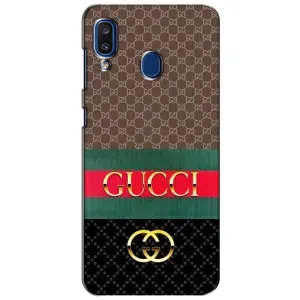 Чехлы Бренд GUCCI для Samsung Galaxy a20 2019 (A205F) (Стиль GUCCI)