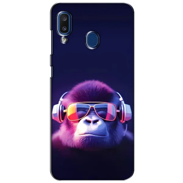 Чехол с рисунком «Стильная обезьяна» для Samsung Galaxy a20 2019 (A205F) Чехол с рисунком «Стильная обезьяна» для Samsung Galaxy a20 2019 (A205F)