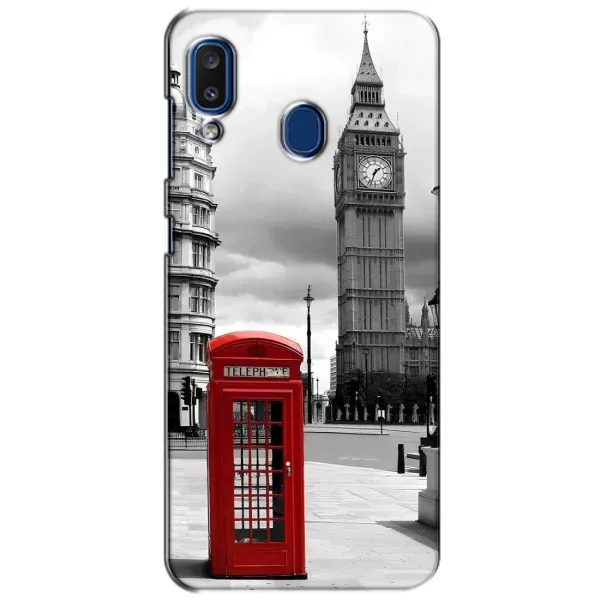 Чехол с рисунком «TELEPHONE» для Samsung Galaxy a20 2019 (A205F)