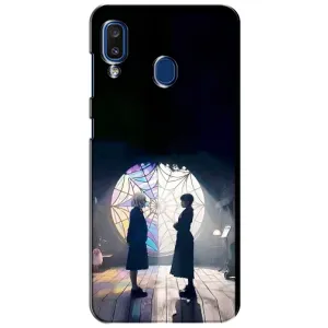 Чехлы с принтом Уэнсдей на Samsung Galaxy a20 2019 (A205F) (Уэнсдей и Энди)