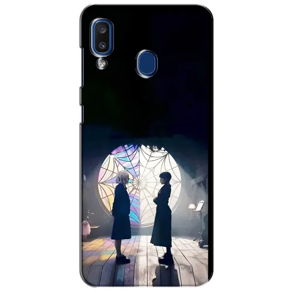 Чехол с рисунком «Уэнсдей и Энди» для Samsung Galaxy a20 2019 (A205F) Чехол с рисунком «Уэнсдей и Энди» для Samsung Galaxy a20 2019 (A205F)