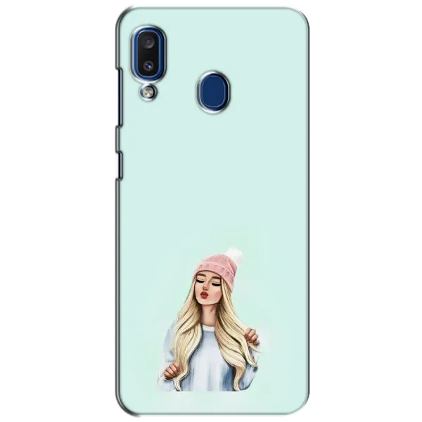 Чехол с рисунком «В шапке» для Samsung Galaxy a20 2019 (A205F) Чехол с рисунком «В шапке» для Samsung Galaxy a20 2019 (A205F)