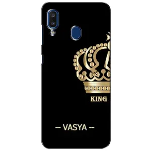 Чехлы с мужскими именами для Samsung Galaxy a20 2019 (A205F) (VASYA)