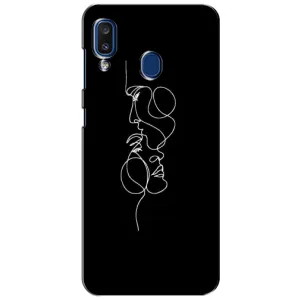 Силиконовые Чехлы Любимому человеку для Samsung Galaxy a20 2019 (A205F) (Влюбленная пара)