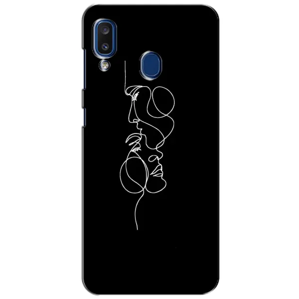 Чехол с рисунком «Влюбленная пара» для Samsung Galaxy a20 2019 (A205F)
