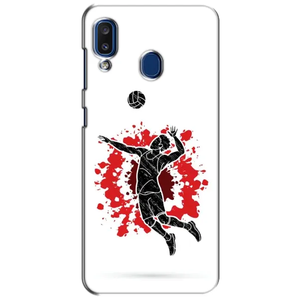 Чехол с рисунком «Волейболист» для Samsung Galaxy a20 2019 (A205F) Чехол с рисунком «Волейболист» для Samsung Galaxy a20 2019 (A205F)