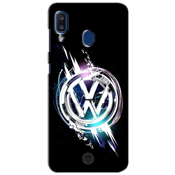 Чехол с рисунком «Volkswagen на черном» для Samsung Galaxy a20 2019 (A205F) Чехол с рисунком «Volkswagen на черном» для Samsung Galaxy a20 2019 (A205F)