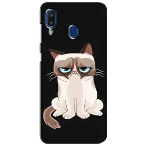 Чехол на тематику: Коты для Samsung Galaxy a20 2019 (A205F) (Взгляд кота)