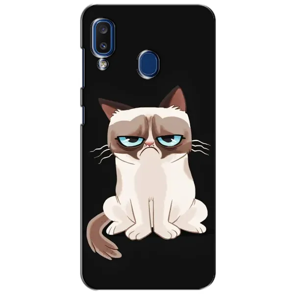 Чехол с рисунком «Взгляд кота» для Samsung Galaxy a20 2019 (A205F) Чехол с рисунком «Взгляд кота» для Samsung Galaxy a20 2019 (A205F)