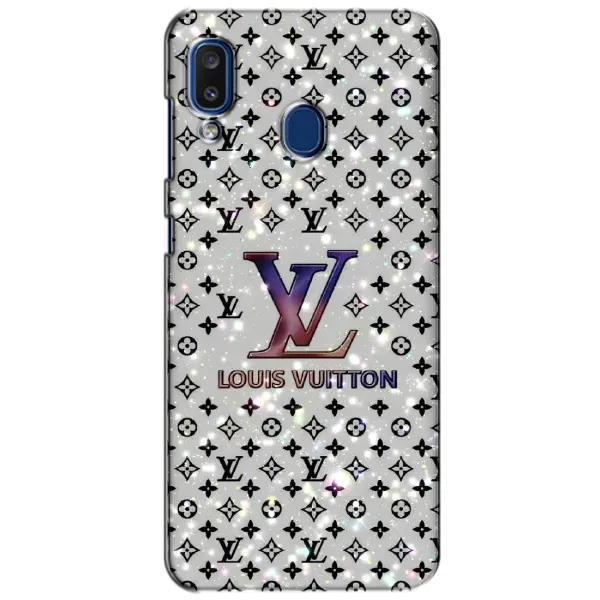 Чехол с рисунком «Яркий LV» для Samsung Galaxy a20 2019 (A205F)