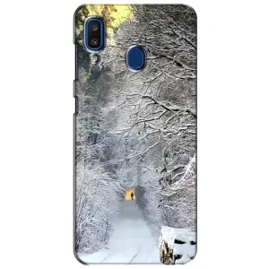 Чохли на Новий Рік Samsung Galaxy a20 2019 (A205F) (Хурделиця)