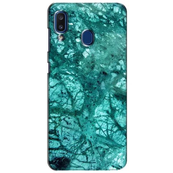 Чохол з малюнком «Зелений мрамор» для Samsung Galaxy a20 2019 (A205F)