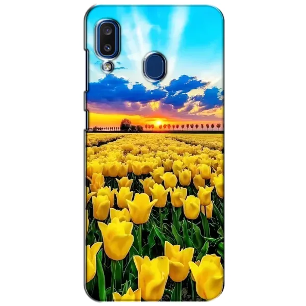 Чехол с рисунком «Желтые тюльпаны» для Samsung Galaxy a20 2019 (A205F) Чехол с рисунком «Желтые тюльпаны» для Samsung Galaxy a20 2019 (A205F)