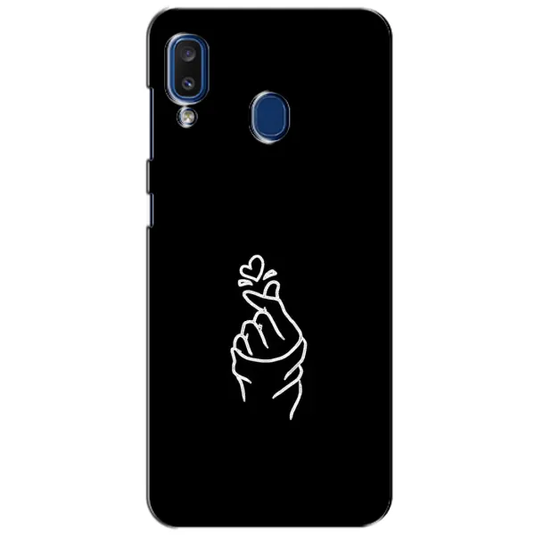 Чехол с рисунком «Знак Сердечка» для Samsung Galaxy a20 2019 (A205F) Чехол с рисунком «Знак Сердечка» для Samsung Galaxy a20 2019 (A205F)