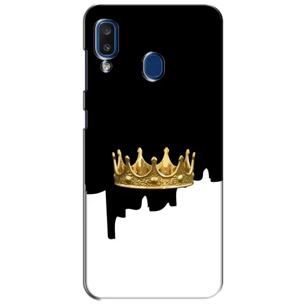 Чехол с рисунком «Золотая корона» для Samsung Galaxy a20 2019 (A205F)