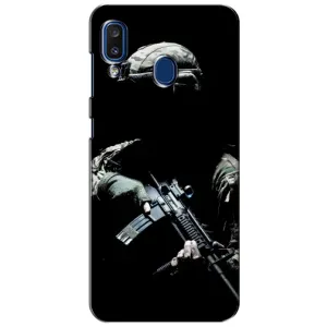 ЗСУ Чехлы (TPU) для Samsung Galaxy a20 2019 (A205F) (ЗСУ снайпер)