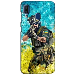 ЗСУ Чехлы (TPU) для Samsung Galaxy a20 2019 (A205F) (ЗСУ Воин)