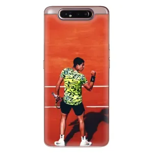 Чехлы с принтом Спортивная тематика для Samsung Galaxy a80 2019 ( A805F ) (Алькарас Теннисист)