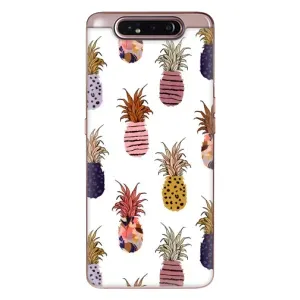 Чехол с изображением вкусной еды для Samsung Galaxy a80 2019 ( A805F ) (Ананасы)
