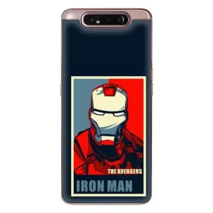 Чехол Супергерой Железный человек на Samsung Galaxy a80 2019 ( A805F ) (Art Iron man)