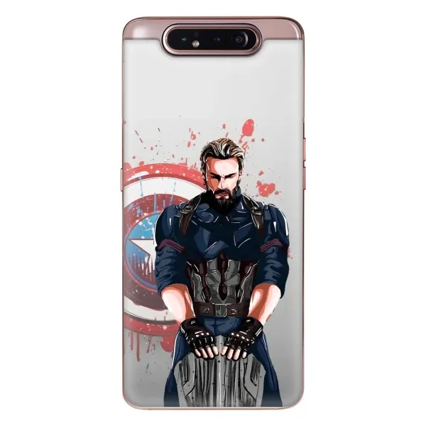 Чехол с рисунком «Арт капитан» для Samsung Galaxy a80 2019 ( A805F ) Чехол с рисунком «Арт капитан» для Samsung Galaxy a80 2019 ( A805F )