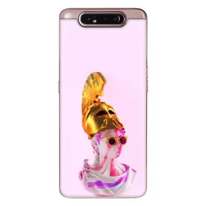 Чехол с Прикольным принтом на Samsung Galaxy a80 2019 ( A805F ) (АРТ Статуя)