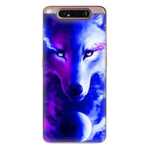 Чехол с Волком на Samsung Galaxy a80 2019 ( A805F ) (Арт-Волк)