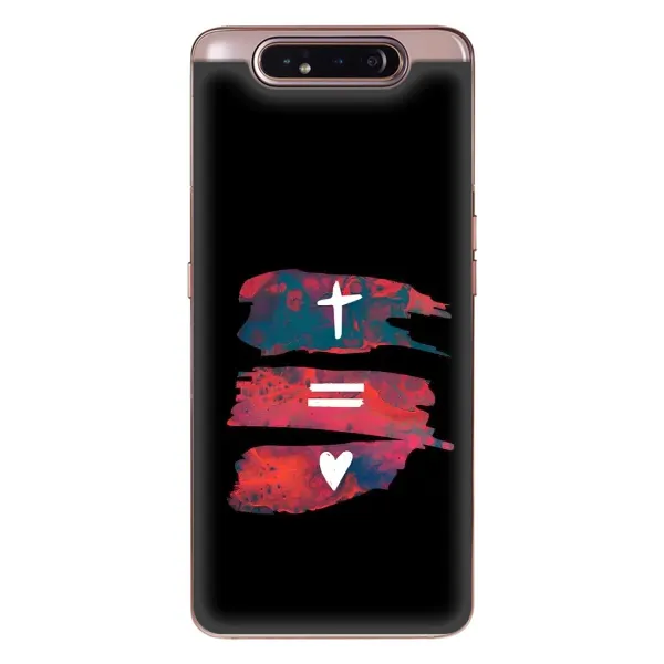 Чехол с рисунком «Атрибутика» для Samsung Galaxy a80 2019 ( A805F ) Чехол с рисунком «Атрибутика» для Samsung Galaxy a80 2019 ( A805F )