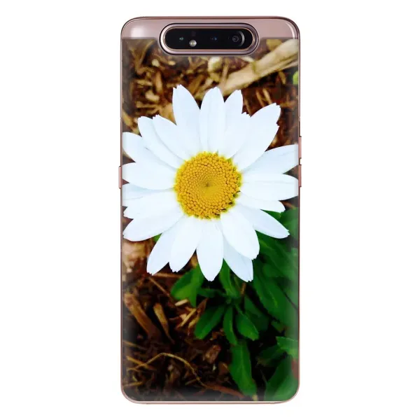 Чехол с рисунком «Белая ромашка» для Samsung Galaxy a80 2019 ( A805F ) Чехол с рисунком «Белая ромашка» для Samsung Galaxy a80 2019 ( A805F )