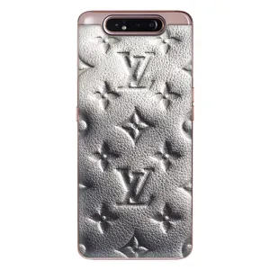 Текстурний Чохол Louis Vuitton для Самсунг Гелексі А80 (Бежевий ЛВ)