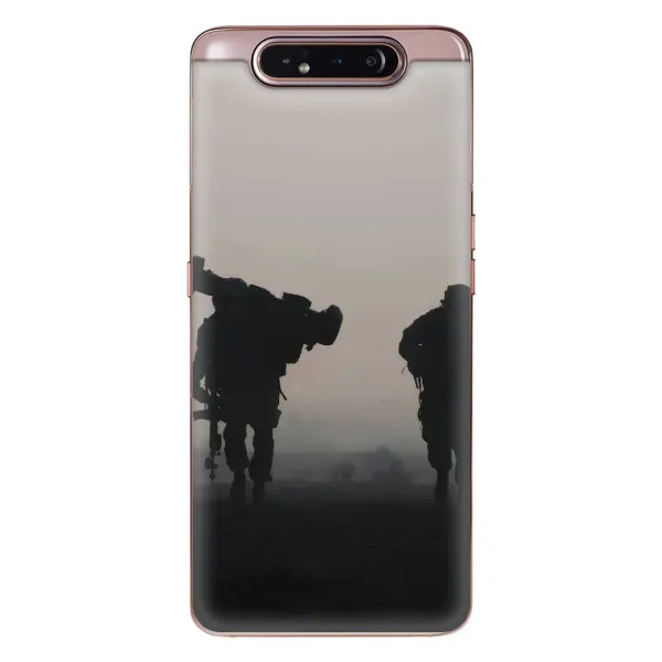 Чехол с рисунком «Бой солдат» для Samsung Galaxy a80 2019 ( A805F ) Чехол с рисунком «Бой солдат» для Samsung Galaxy a80 2019 ( A805F )