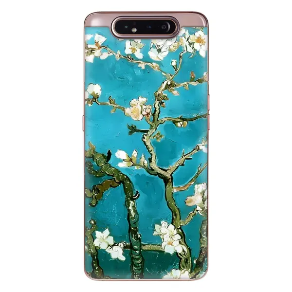 Чехол с рисунком «Цветение Сакуры» для Samsung Galaxy a80 2019 ( A805F ) Чехол с рисунком «Цветение Сакуры» для Samsung Galaxy a80 2019 ( A805F )