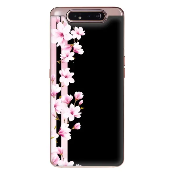 Чехол с рисунком «Цветочки» для Samsung Galaxy a80 2019 ( A805F ) Чехол с рисунком «Цветочки» для Samsung Galaxy a80 2019 ( A805F )