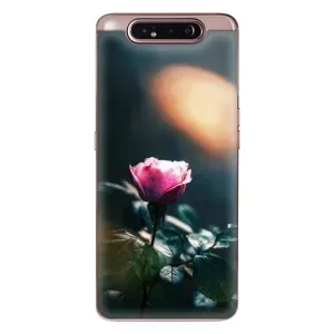 Чохли з принтом Троянд для Samsung Galaxy a80 2019 ( A805F ) (Квітка нічна)