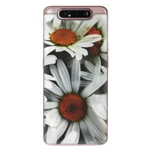 Чохол з ромашками на Samsung Galaxy a80 2019 ( A805F ) (Квіти Ромашки)
