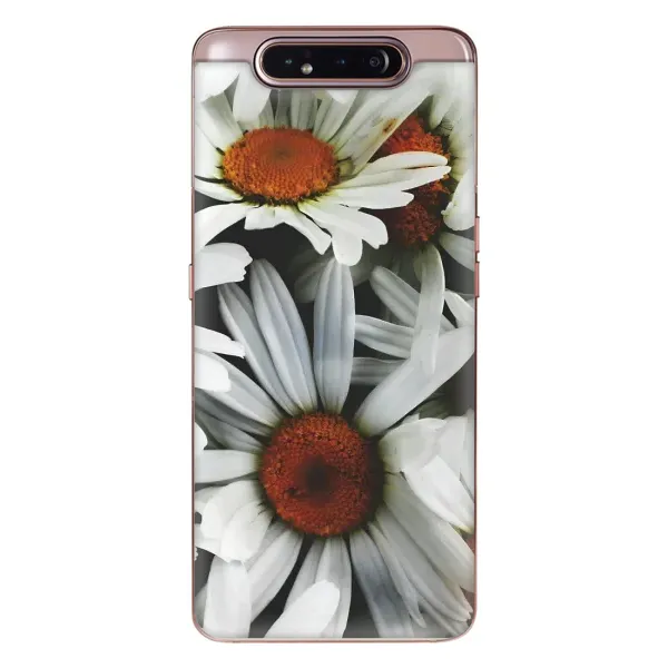 Чехол с рисунком «Цветы Ромашки» для Samsung Galaxy a80 2019 ( A805F ) Чехол с рисунком «Цветы Ромашки» для Samsung Galaxy a80 2019 ( A805F )