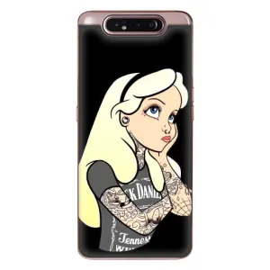 Чехол Стильные девушки на Samsung Galaxy a80 2019 ( A805F ) (Девушка обиделась)