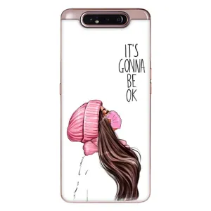 Чехол Стильные девушки на Samsung Galaxy a80 2019 ( A805F ) (Девушка в маске)