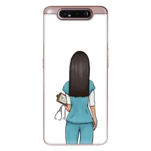 Силіконовий бампер (Працівники) на Samsung Galaxy a80 2019 ( A805F ) (Лікар)