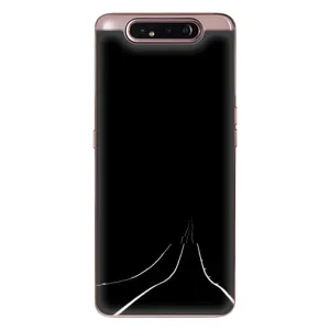 Чехол с картинками на черном фоне для Samsung Galaxy a80 2019 ( A805F ) (Дорога)