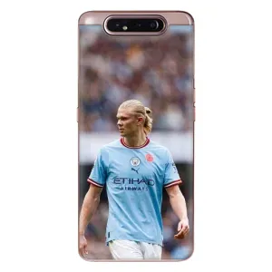 Чохли з принтом на Samsung Galaxy a80 2019 ( A805F ) Футболіст (Ерлинг Холанд)