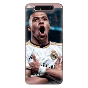 Чехол (TPU) с Футболистом на Samsung Galaxy a80 2019 ( A805F ) (Гол Мбаппе)