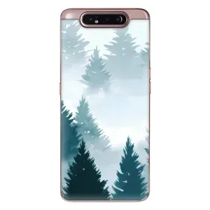 Летний Чехол на Samsung Galaxy a80 2019 ( A805F ) (Горный лес)