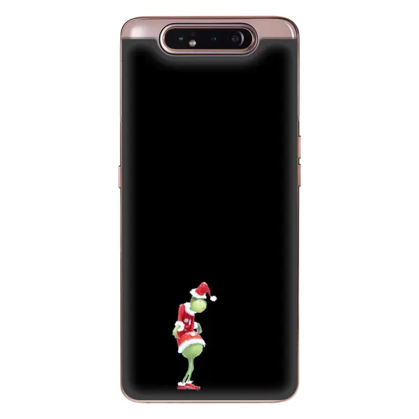 Чехол с рисунком «Гринч на чорном» для Samsung Galaxy a80 2019 ( A805F ) Чехол с рисунком «Гринч на чорном» для Samsung Galaxy a80 2019 ( A805F )