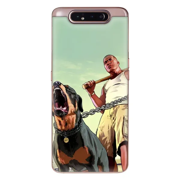 Чехол с рисунком «GTA» для Samsung Galaxy a80 2019 ( A805F ) Чехол с рисунком «GTA» для Samsung Galaxy a80 2019 ( A805F )