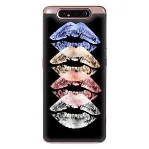 Чехол Стильные девушки на Samsung Galaxy a80 2019 ( A805F ) (Губы)