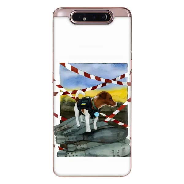 Чехол с рисунком «Храбрый Патрон» для Samsung Galaxy a80 2019 ( A805F ) Чехол с рисунком «Храбрый Патрон» для Samsung Galaxy a80 2019 ( A805F )
