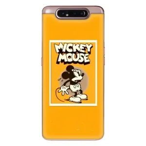 Чохли з принтом Міккі Маус на Samsung Galaxy a80 2019 ( A805F ) (Міккі Маус злякався)