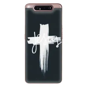 Чехлы для Самсунг Гелекси А80 (Крест Иисуса) (Jesus)