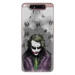 Чехлы с картинкой Джокера на Samsung Galaxy a80 2019 ( A805F ) (Joker клоун)